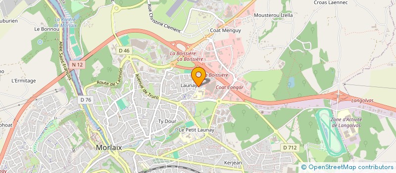 localisation de l'entreprise MONSIEUR VLADISLAVS BIZANS  MORLAIX