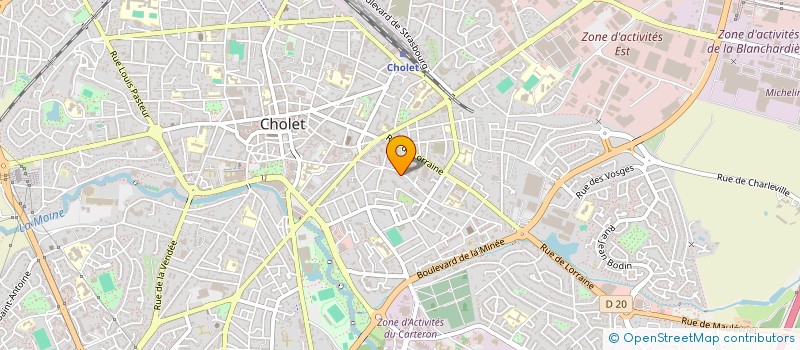 localisation de l'entreprise MONSIEUR VLADISLAVS KLOKOVS à CHOLET