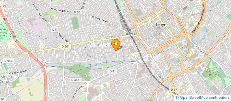 localisation de l'entreprise MONSIEUR VLADISLAVS MIHAILOVS  SAINTE-SAVINE