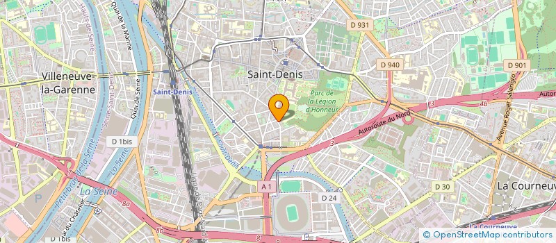 localisation de l'entreprise MONSIEUR VLADLEN RUBALCHENKO  SAINT-DENIS