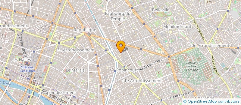 localisation de l'entreprise MONSIEUR VLADO RAKOVIC  PARIS