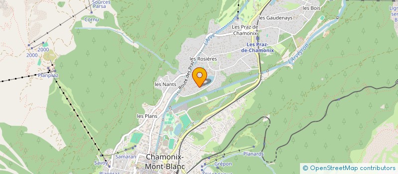 localisation de l'entreprise MONSIEUR VLADUT DASCALU à CHAMONIX-MONT-BLANC