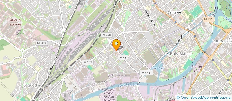 localisation de l'entreprise MONSIEUR VLADUT DAVID à LILLE