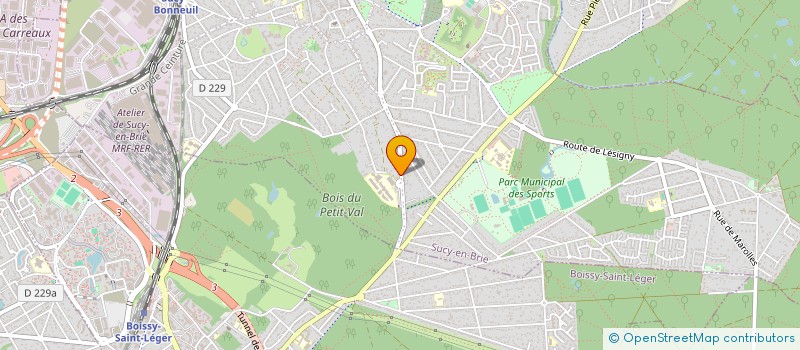 localisation de l'entreprise MONSIEUR VLADUT IONUT BLOJ à SUCY-EN-BRIE