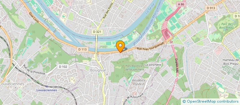 localisation de l'entreprise MONSIEUR VLADUT ONT  BOUGIVAL