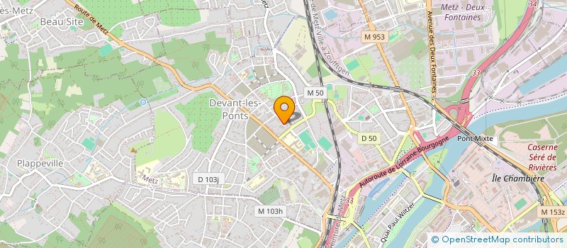 localisation de l'entreprise MONSIEUR VLADY PANOFF  METZ