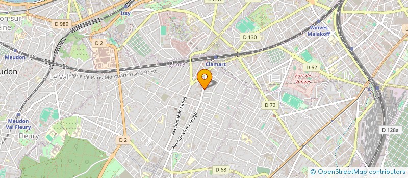 localisation de l'entreprise MONSIEUR VLADYSLAV BAMBULIAK à CLAMART