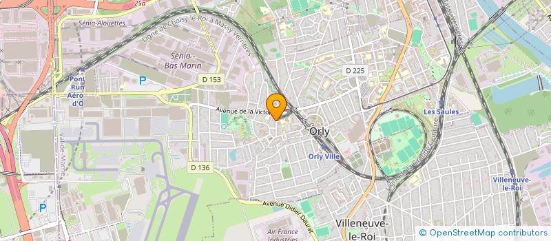 localisation de l'entreprise MONSIEUR VLADYSLAV DUBCHAK  ORLY