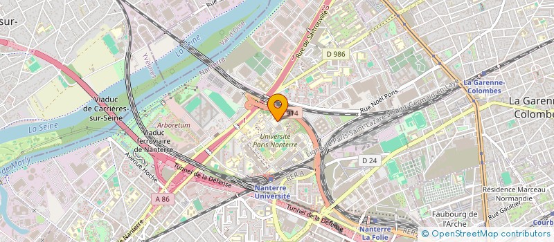 localisation de l'entreprise MONSIEUR VLADYSLAV SLOBODA  NANTERRE