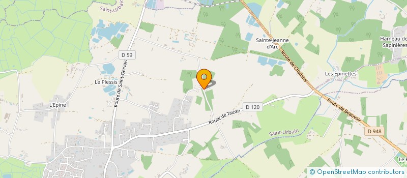 localisation de l'entreprise MONSIEUR VLASTIMIL GELETA  SAINT-GERVAIS