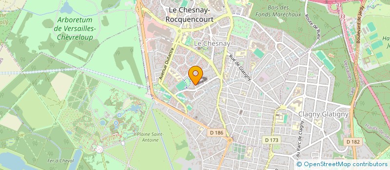 localisation de l'entreprise MONSIEUR VLOET ENDER  LE CHESNAY-ROCQUENCOURT