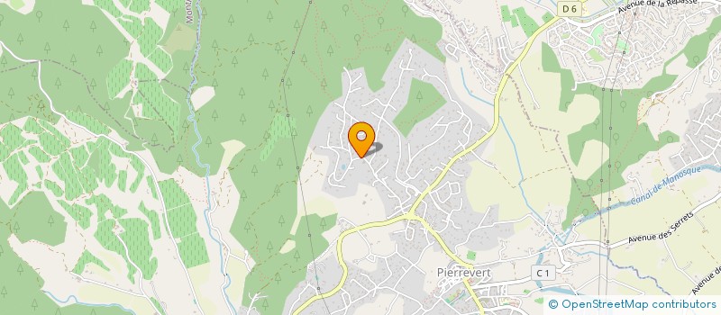 localisation de l'entreprise MONSIEUR VOLCKMAR GROBBEE  PIERREVERT