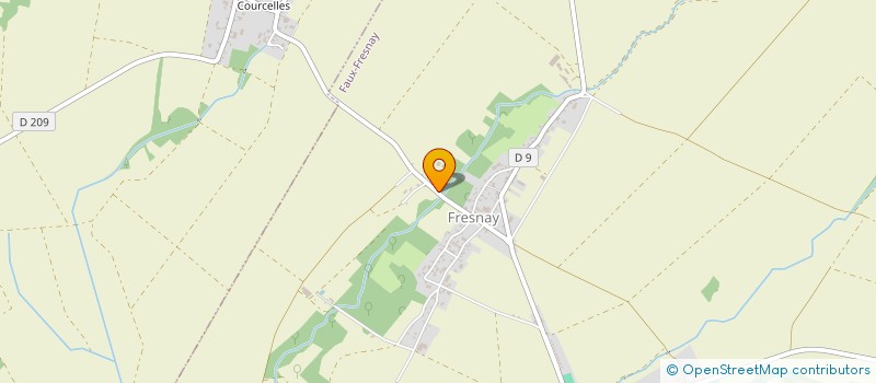 localisation de l'entreprise MONSIEUR VOLKAN CELIK  FAUX-FRESNAY