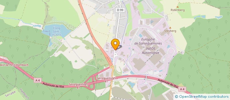 localisation de l'entreprise MONSIEUR VOLKAN TIMUR  HAMBACH