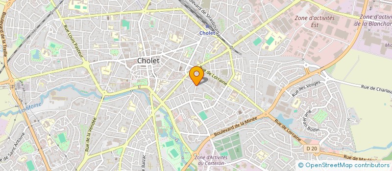 localisation de l'entreprise MONSIEUR VOLKAN TURSUN à CHOLET