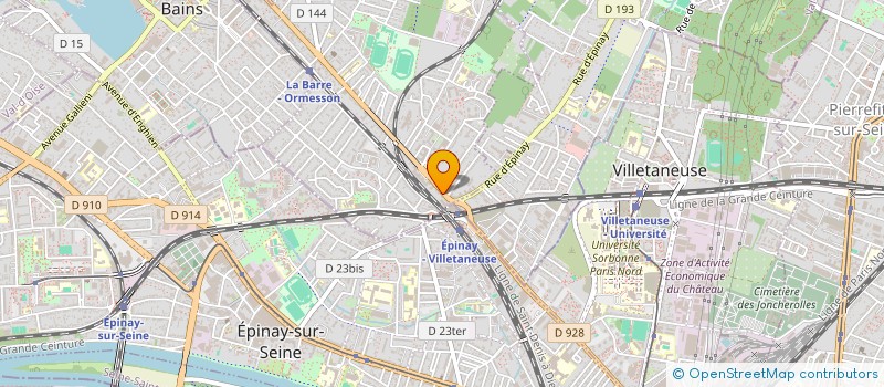 localisation de l'entreprise MONSIEUR VOLKAN YILMAZ à DEUIL LA BARRE