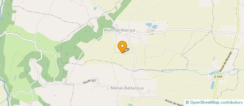 localisation de l'entreprise MONSIEUR VOLKER PAROWKA  SARRAGUZAN