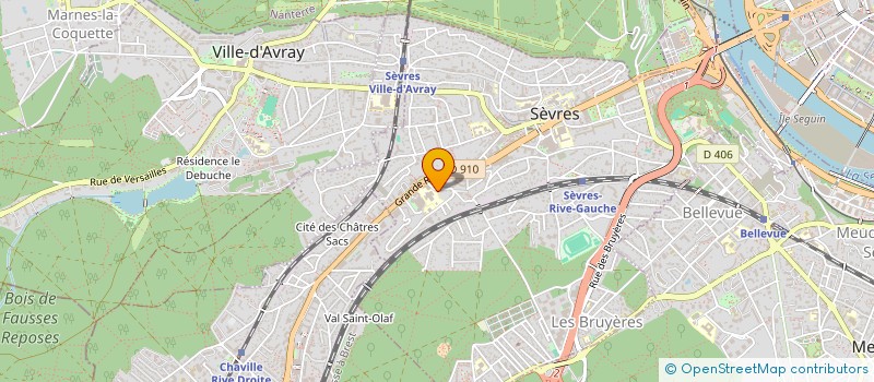 localisation de l'entreprise MONSIEUR VOLKER SCHOON à SEVRES