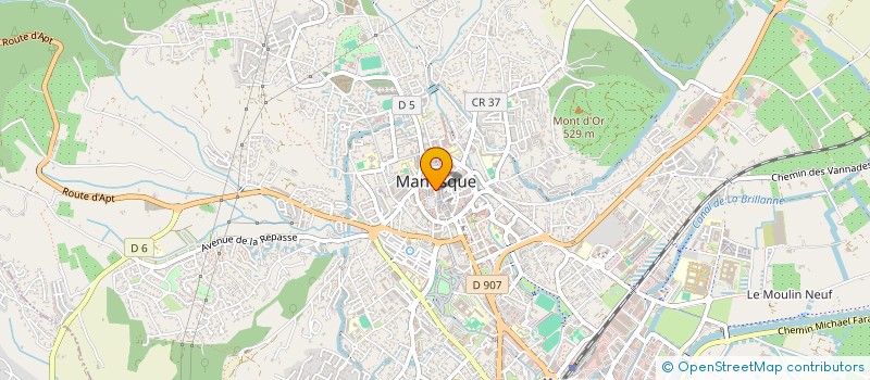 localisation de l'entreprise MONSIEUR VOLKO OLEWSKI à MANOSQUE