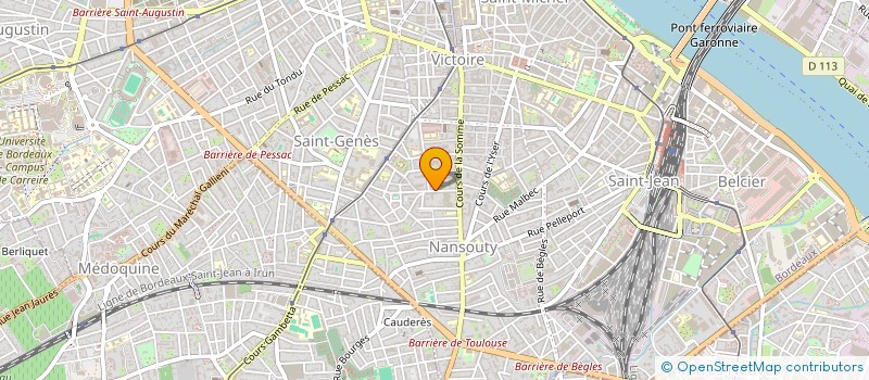 localisation de l'entreprise MONSIEUR VOLODIA KAIROUZ  BORDEAUX