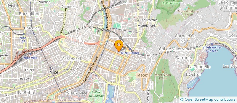 localisation de l'entreprise MONSIEUR VOLODIA MANOUKIAN à NICE