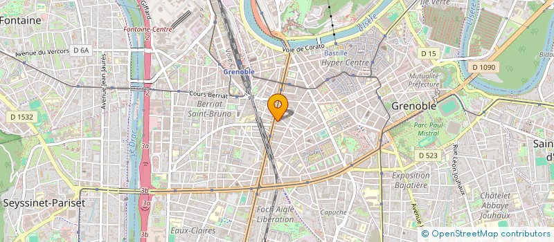 localisation de l'entreprise MONSIEUR VOLODIA PETROPAVLOVSKY à GRENOBLE