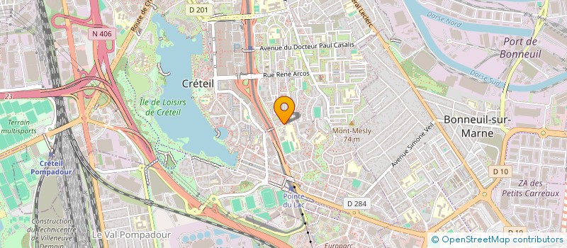 localisation de l'entreprise MONSIEUR VOLODYMYR ANDRIIEVSKYI  CRETEIL