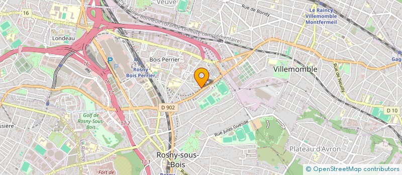 localisation de l'entreprise MONSIEUR VOLODYMYR CHENKOV à ROSNY-SOUS-BOIS
