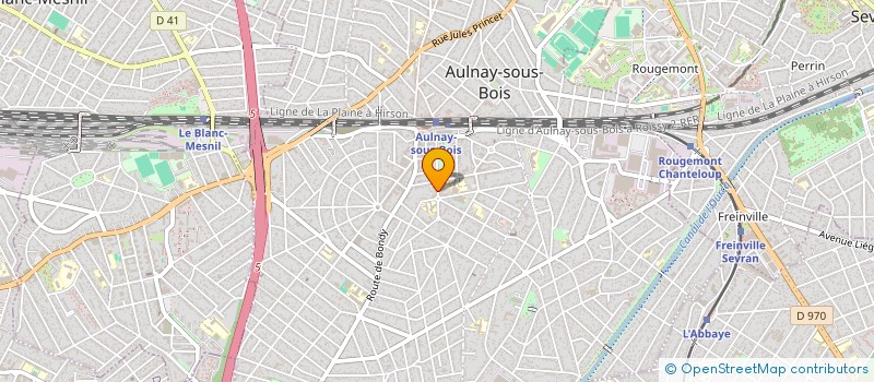 localisation de l'entreprise MONSIEUR VOLODYMYR LIVEN à AULNAY-SOUS-BOIS