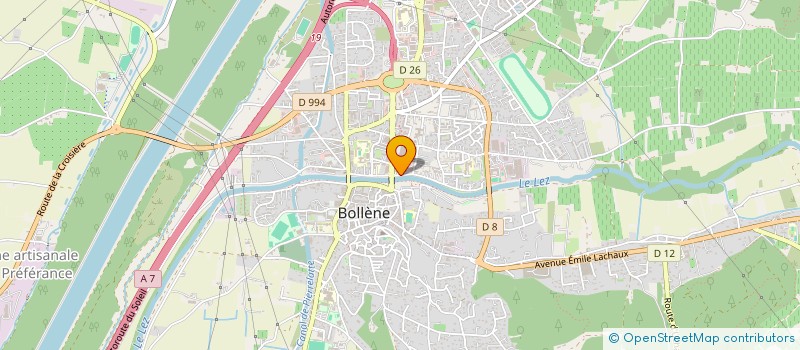 localisation de l'entreprise MONSIEUR VOLODYMYR MAKIEIEV  BOLLENE