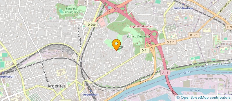 localisation de l'entreprise MONSIEUR VOLODYMYR OLIINYK  ARGENTEUIL