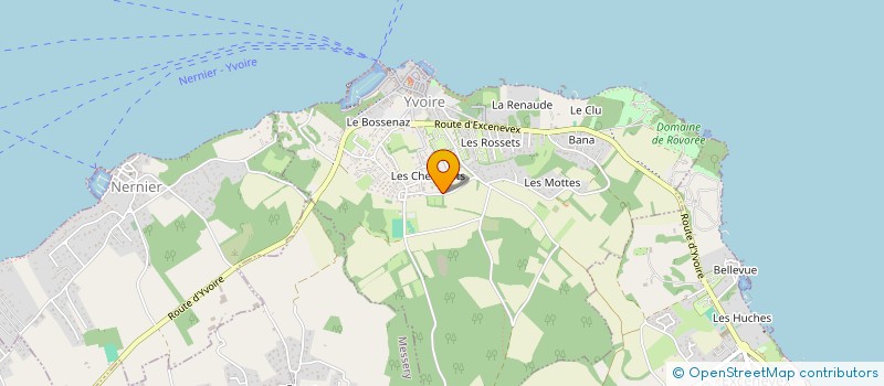 localisation de l'entreprise MONSIEUR VOLODYMYR PONOMAROV  YVOIRE