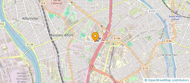 localisation de l'entreprise MONSIEUR VOLODYMYR SADIVSKYY  MAISONS-ALFORT