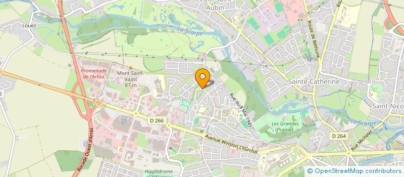 localisation de l'entreprise MONSIEUR VOLODYMYR SAFARIAN à ARRAS