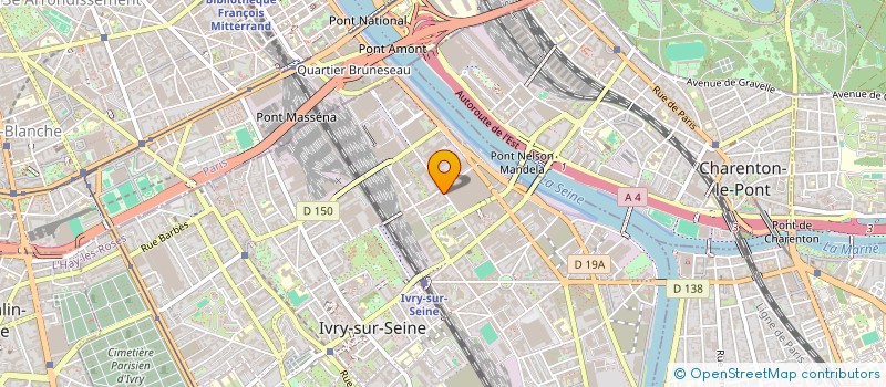 localisation de l'entreprise MONSIEUR VOLODYMYR SLYVOTSKYI  IVRY-SUR-SEINE