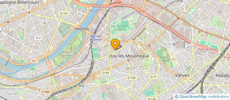 localisation de l'entreprise MONSIEUR VOLODYMYR STELMAKH à ISSY-LES-MOULINEAUX