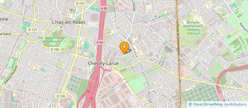 localisation de l'entreprise MONSIEUR VOLODYMYR UVAROV  CHEVILLY-LARUE