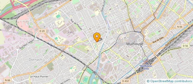 localisation de l'entreprise MONSIEUR VOLODYMYR VODOLAZSKYI  MULHOUSE