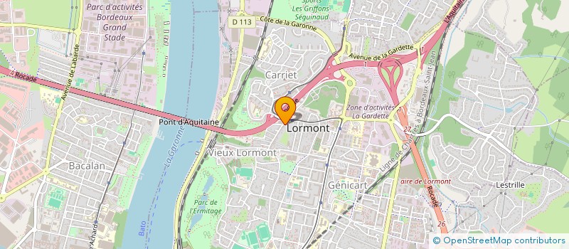 localisation de l'entreprise MONSIEUR VOLTAN BEHARIC LEAL à LORMONT