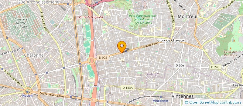 localisation de l'entreprise MONSIEUR VONGTAVANH RASAKESY à MONTREUIL