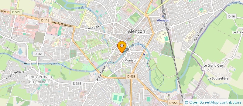 localisation de l'entreprise MONSIEUR VORADA VANSIRI à ALENCON