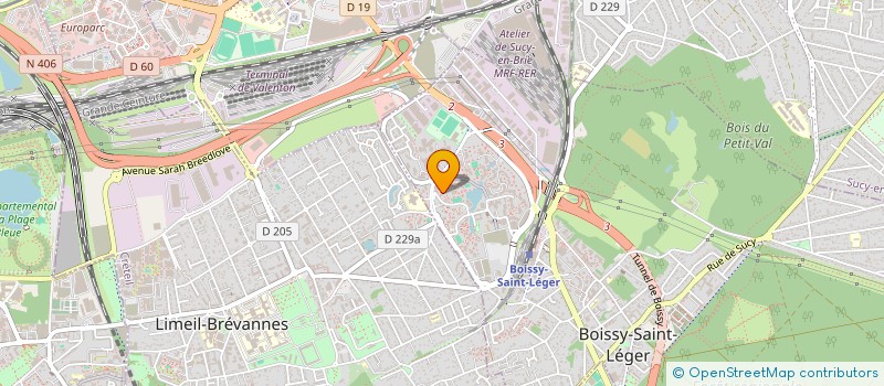 localisation de l'entreprise MONSIEUR VOUDISSA DA SILVA à BOISSY-SAINT-LEGER