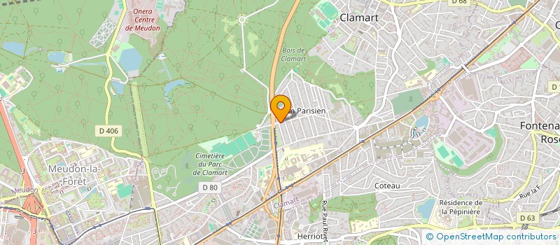 localisation de l'entreprise MONSIEUR VREJ AVEDIKIAN à CLAMART