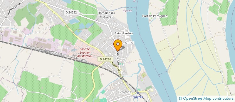 localisation de l'entreprise MONSIEUR VSEVOLOD VOZIAN  VAYRES