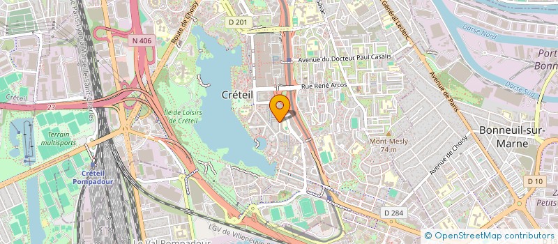 localisation de l'entreprise MONSIEUR VU LAI DAO  CRETEIL