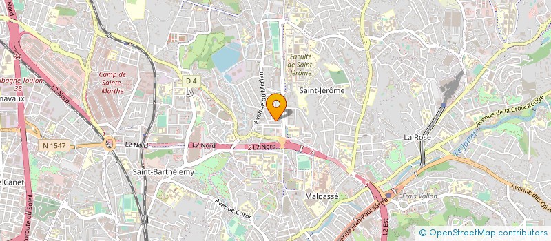 localisation de l'entreprise MONSIEUR VU NGUYEN  MARSEILLE