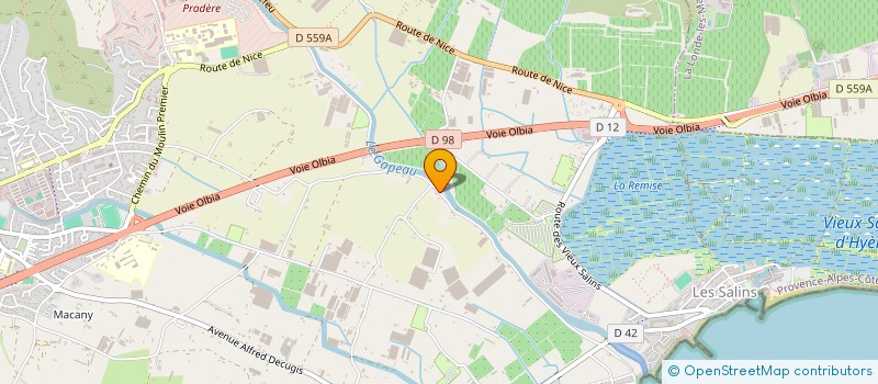 localisation de l'entreprise MONSIEUR VU NGUYEN à HYERES