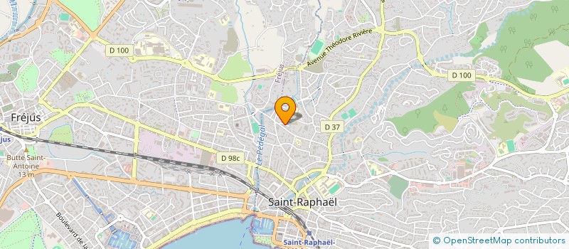 localisation de l'entreprise MONSIEUR VU PHAM-HOANG à SAINT-RAPHAEL