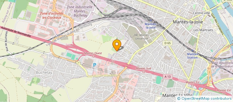 localisation de l'entreprise MONSIEUR VUCIC NESOVIC  BUCHELAY