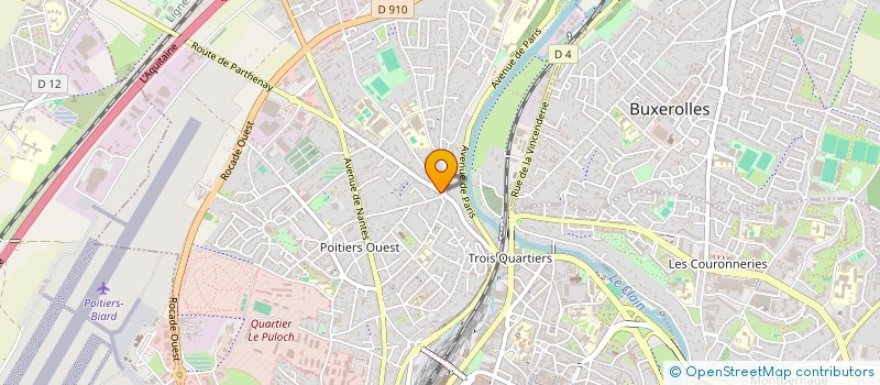 localisation de l'entreprise MONSIEUR VUKASIN IVANOVIC  POITIERS